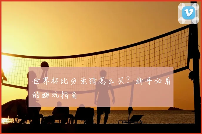 世界杯比分竞猜怎么买？新手必看的避坑指南