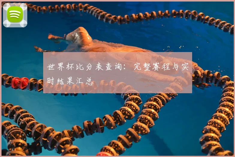 世界杯比分表查询：完整赛程与实时结果汇总